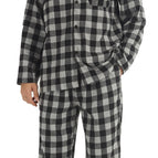 Grey Black Plaid / XXL