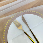 Chiffon Table Runner Sheer Fabric Silk for Boho Sheer Fabric Wedding Arch Overlay Draping Decoration Birthday Party Table Decor