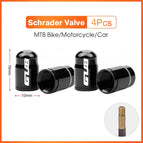 4pcs Black-Schrader