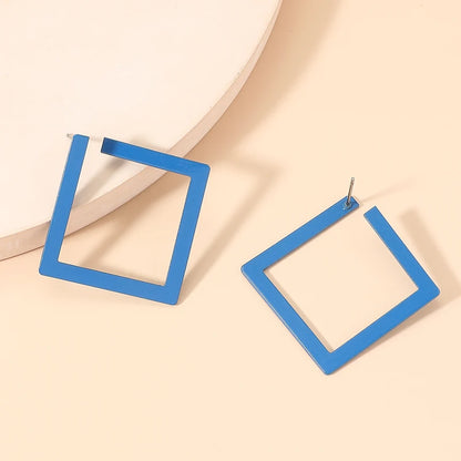 European and American fashion new environmentally friendly personality temperament cool style earrings exaggerated niche design