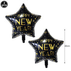 2pcs star Balloon 1 / As Shown