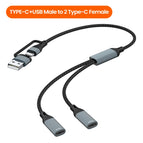 2 in 1 to 2 type c / CHINA