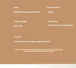 Scalp Applicator Hair Regrowth & Styling Solution Guide Comb Hexagon Head Oil Roller Ball Massage Comb Massage Relaxation Tools