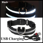 Black USB Charging / XS Neck28-38CM