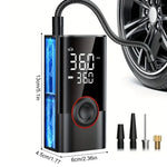 1pc Wireless Car Air Compressor Air Pump Electric Tire Inflator Pump for Motorcycle Bicycle Boat AUTO Tyre Balls Inflatable