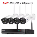 16CH NVR 4 Cameras / UK Plug / None