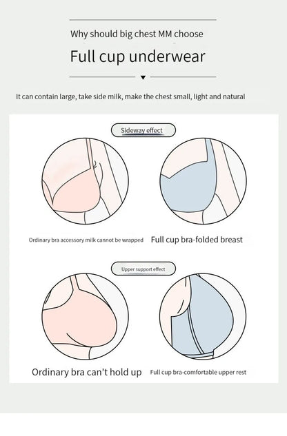 Soft cotton cups before the zipper in the elderly underwear breathable women without steel ring tank top lace large size bra
