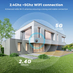 BESDER 15MP Wifi Camera PTZ Outdoor Dual Screen 10X Digital Zoom Human Detection 10MP Security IP Camera Surveillance O-Kam Pro