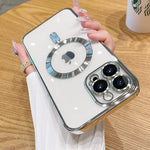 Magnetic Case For iPhone 17 16 15 14 13 12 11 Pro Max Plus Wireless Charge Cover With Lens Protector