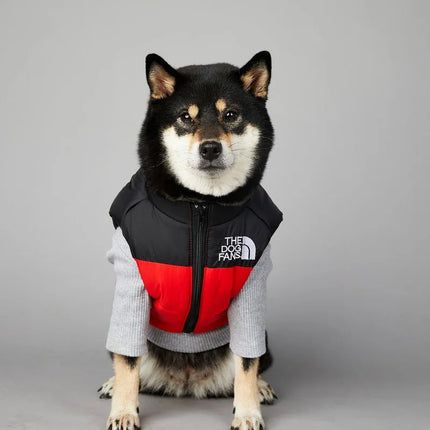 The Dog Face Toys Dog Clothes Cute Accessories Wholesale Birthday Gifts Pet Supplies Trendy Brand Thermal Assault Suit Presents