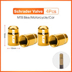4pcs Golden-Schrader