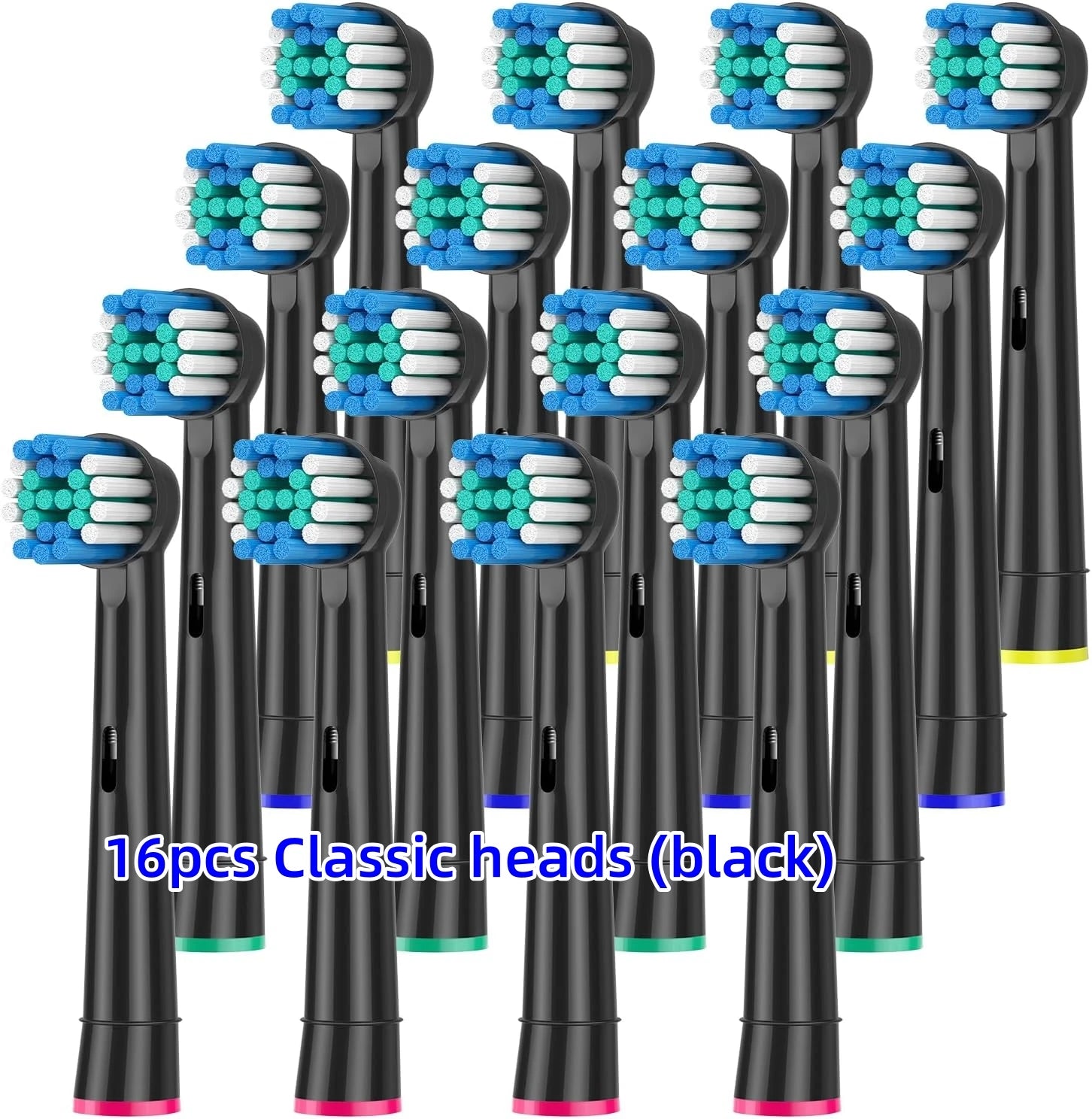 16/20PCS Brush Head nozzles for Oral B Electric Toothbrush Replacement Head Refill Sensitive Floss Cross Action for Oralb