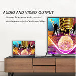 DisplayPort to HDMI-Compatible 4K 1080P Adapter DP Male to Female HD TV HDMI-Compatible Video Audio Cable for PC TV Laptop