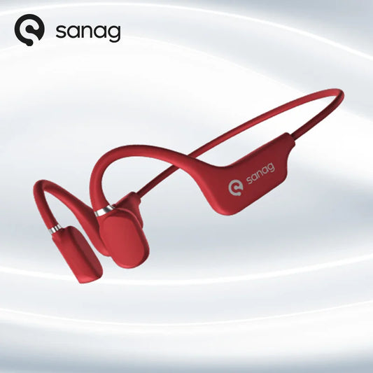 #Sanag A5X Bone Conduction Wireless Sport Headphones Bluetooth Open Ear Design Earphone 3D Stereo Sound Headset