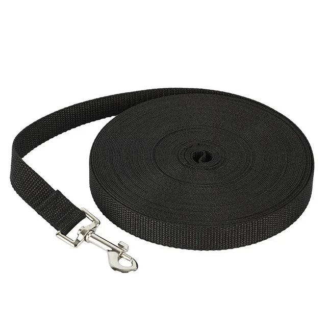 Long Nylon Pet Dog Leash For Small Big Dogs Cats Outdoor Hiking Puppy Lead Rope Strong Labrodor Traction Belt 1.5m 3m 10m 30m