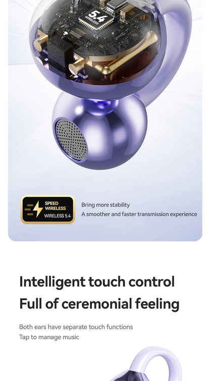 Xiaomi M91 Bluetooth Wireless EarClip Headphone Bluetooth 5.4 ENC Noise Reduction Wireless Earbuds Gaming Sports Headphones