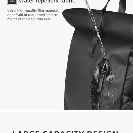 HK Expandable Travel Backpack Men Large Capacity Waterproof 15.6” Laptop Bag Hiking Rucksack Cycling Daypack Bag with USB Port