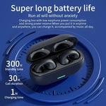 T75 Sport Bone-Conduction Bluetooth 5.3 Earphones HiFi Sound Wireless Headphones Earclip Waterproof Open Ear Headset Earring