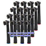 16/20PCS Brush Head nozzles for Oral B Electric Toothbrush Replacement Head Refill Sensitive Floss Cross Action for Oralb