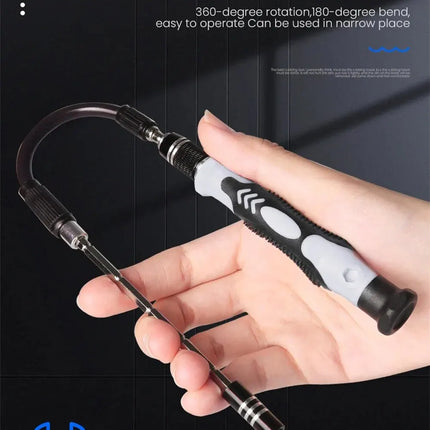 115 in 1Multifunctional Screwdriver Set Computer PC Mobile Phone Equipment Repair Screw Driver Insulation Manual Household Tools