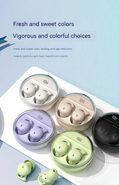 XIAOMI TWS Wireless Earbuds Bluetooth5.3 Sleeping Headphone Mijia Invisible Mini Earphone Noise Cancelling Comfortable Headset