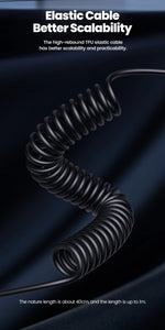 Toocki Wireless Bluetooth 5.1 Receiver Adapter 3.5mm Jack Audio Music Dongle USB Car Bluetooth Transmitter for Aux Car Speaker