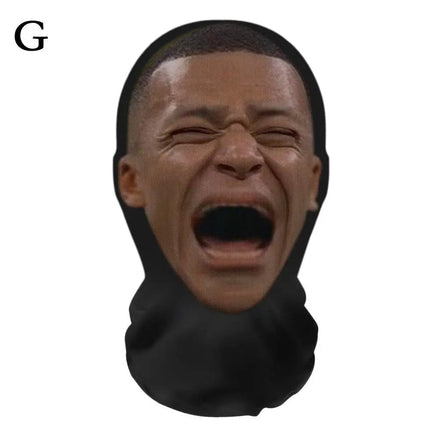 Interesting 3D Printed Seamless Full Face Mask Hat Cosplay Facial Mask Party Cosplay Props Halloween Mask