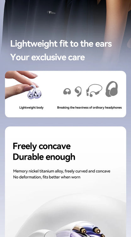 Xiaomi M91 Bluetooth Wireless EarClip Headphone Bluetooth 5.4 ENC Noise Reduction Wireless Earbuds Gaming Sports Headphones