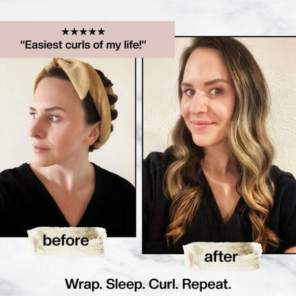 Heatless Curling Rod Headband No Heat Hair Curler Lazy Hair Rollers Soft Hair Curlers Sleeping Curls Curling Hair Styling Tools