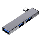 Grey Type C To 3USB / CHINA