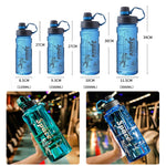 2L 3L Large Capacity Sport Water Bottle With Filter Eco-Friendly Plastic Water Cup Portable Fitness Drink Bottle Kettle BPA Free