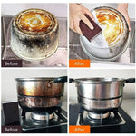 10Pcs Nano Sponge Magic Erasers Carborundum Removing Rust Cleaning Sponge Brush Kitchen Pot Dish Rust Removal Emery Clean Rub