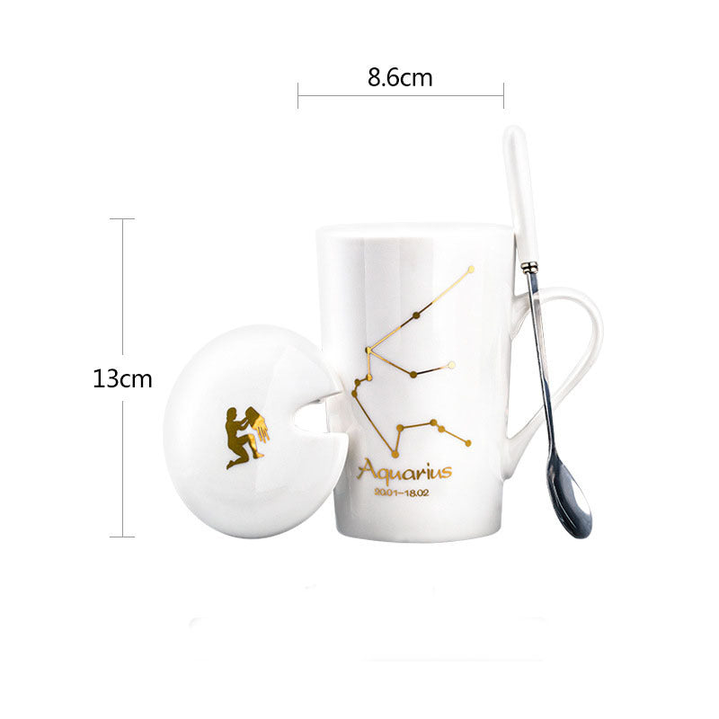 Creative Personality Ceramic Constellation Mug